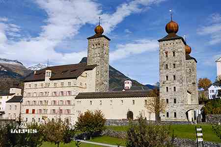 Brig château de Stockalper en Valais, Suisse