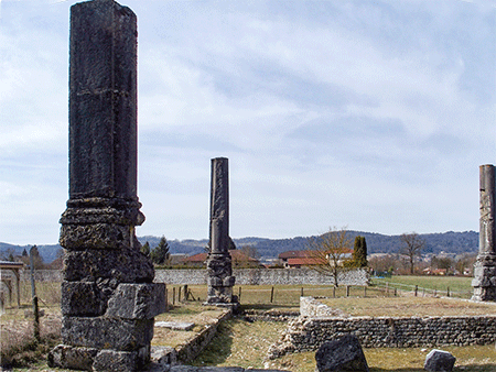 Patrimoine archéologique, temple d'Izernor