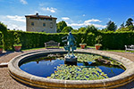 paysage du château des Allymes