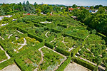Jardin du château de Saint-Bernard, AIn