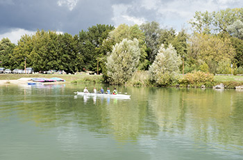 aviron bases de loisirs Ain