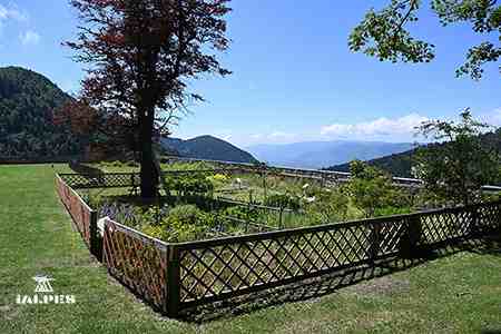 Chartreuse d'Arvières, jardin botanique