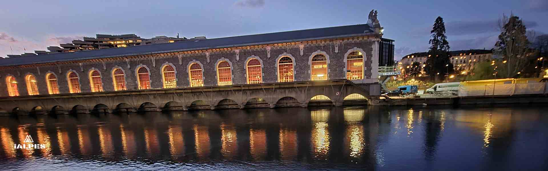 Genève,Batiment des forces motrices