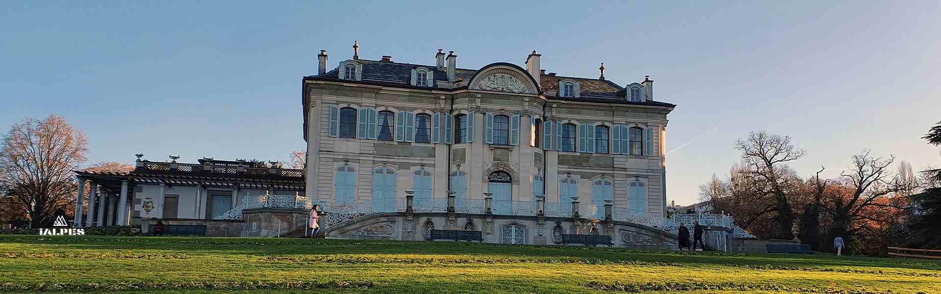 Genève, parc La Grange et la Villa La Grange