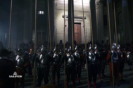 Genève soldats albardiers.