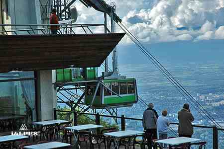 Genève depuis le Salève, Haute-Savoie