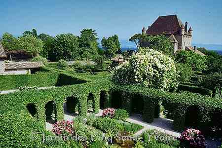Jardin des Cinq Sens à Yvoire, Haute-Savoie