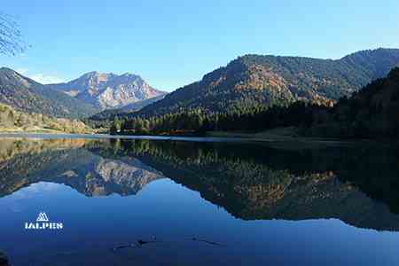 Le lac de Vallon à Bellevaux