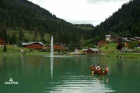 Le lac de Vonne à Châtel