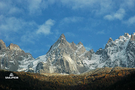 Chamonix, les Drus