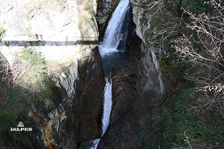Gorges du Bonnant et la cascade Crépin