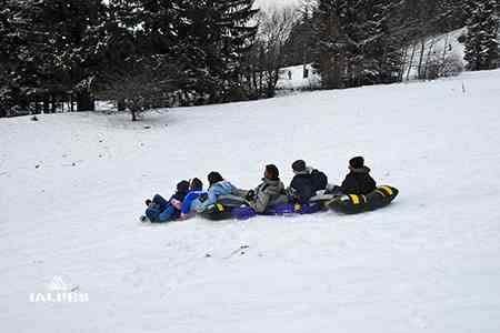 Piste de luge Haute-Savoie
