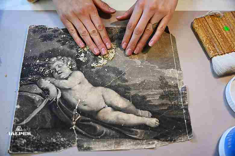 Journées Européennes des Métiers d'Art, restauration de papier