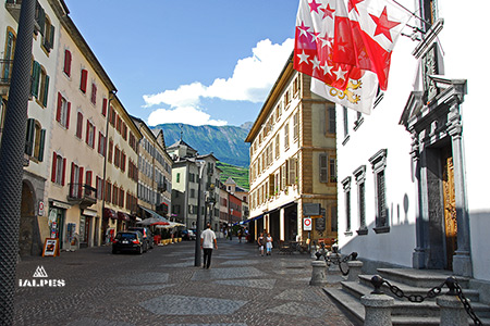 Sion, Canton du Valais, Suisse