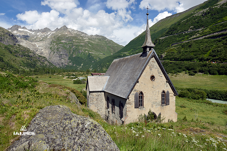 Valais, Anglikanische Kapelle Gletsch