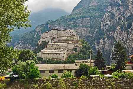 Vallée d'Aoste, le Fort de Bard.