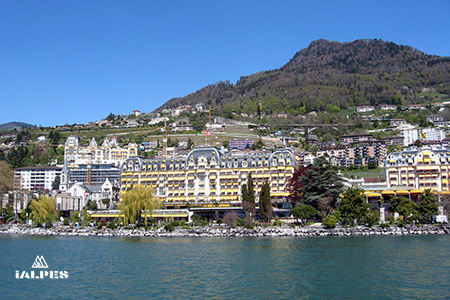Montreux, les palaces de la Riviéra.