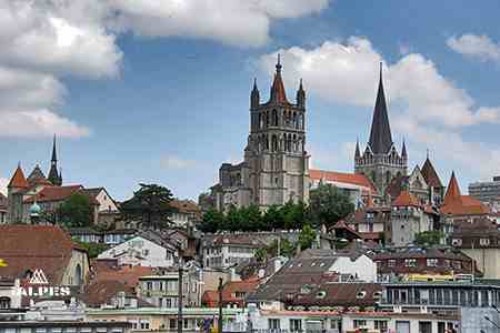 Canton de vaud, Cathédrale de Lausanne, Suisse