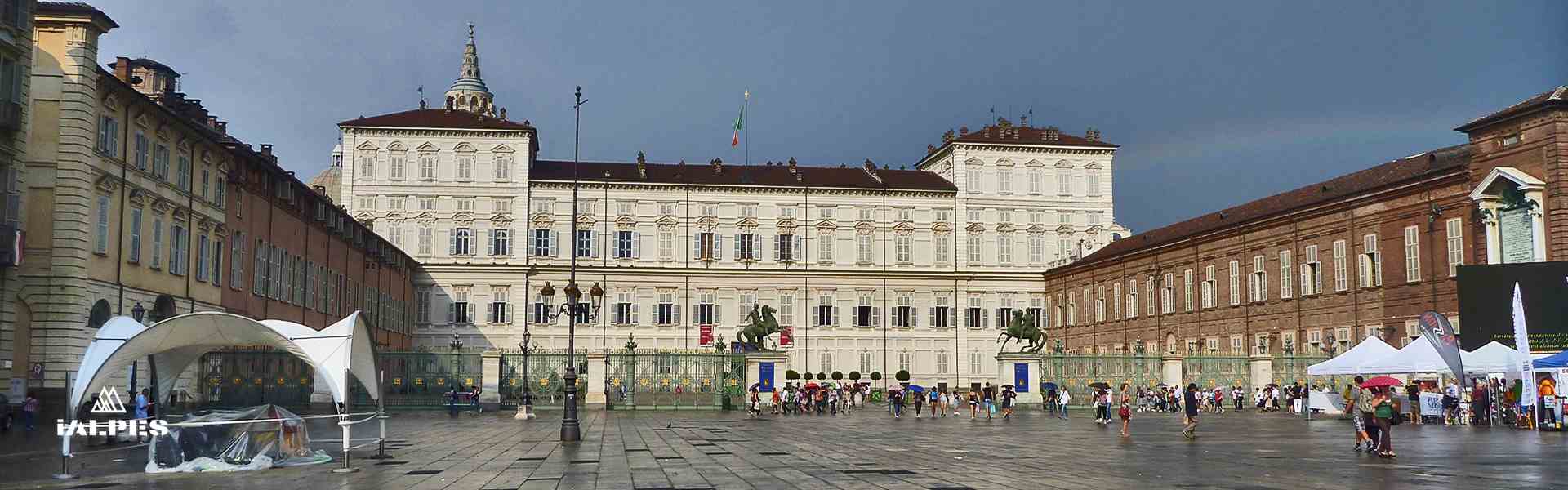 Palais royal à Turin, Italie