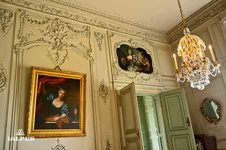 Décoration en stuf, château de Champs-sur-Marne