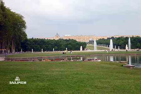 Château de Versailles, les fontaines des jardins