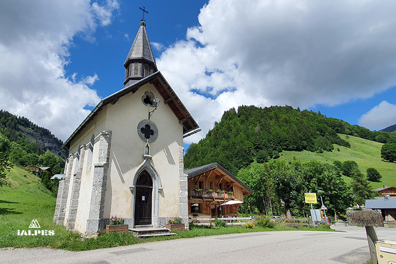 Savoie, La Giettaz, chapelle Notre-Dame