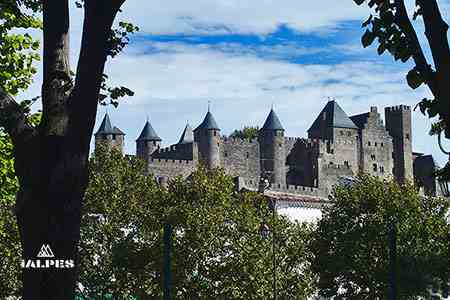 Cité médiévale de carcassonne, France