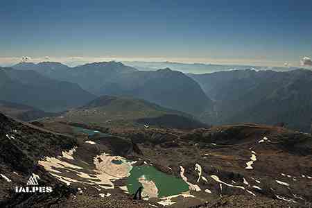 Lac de montagne en Isère