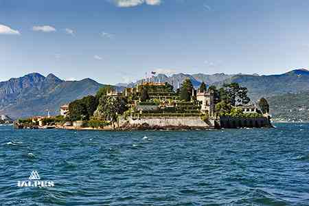 Isola Bella sur le lac majeur en Piémont, Italie