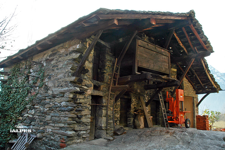 Ancienne maison en vallée d'Aoste