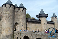 Cité médiévale de carcassonne, France