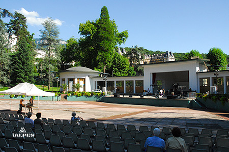 Aix-les-Bains, théâtre de verdure