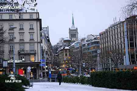 Place Longemalle à Genève, Suisse