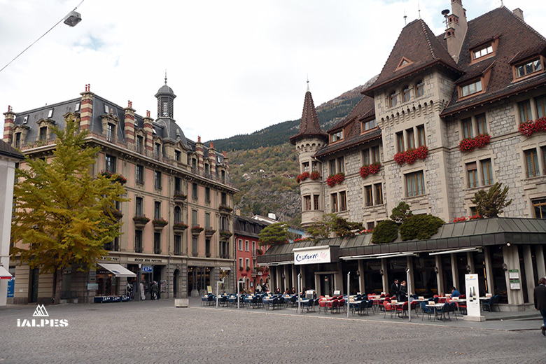 Valais, Brig Stadtplatz