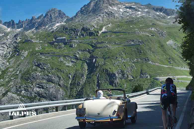 Col de la Furka en Valais, Suisse