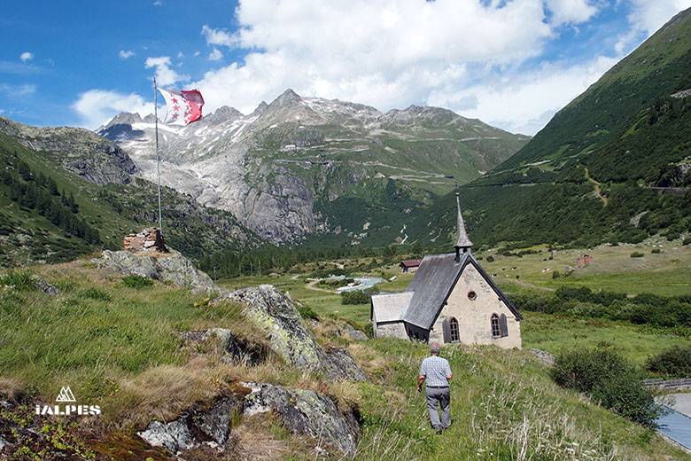 Valais, Anglikanische Kapelle Gletsch