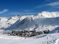 Tignes val Claret