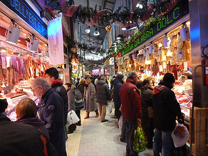 Marché de Turin, Italie