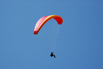 Parapente en Valais, Suisse