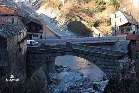Pont romain à Pont-Saint-Martin