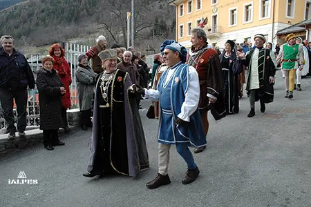 Défilé des nobles au carnaval