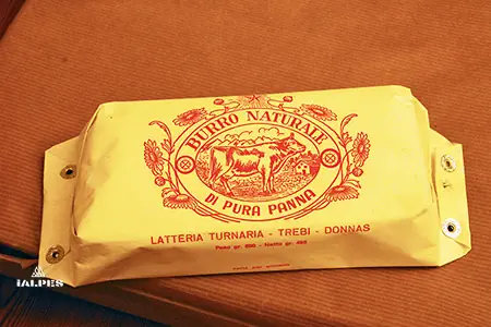 Beurre laiterie de Treby, Donnas