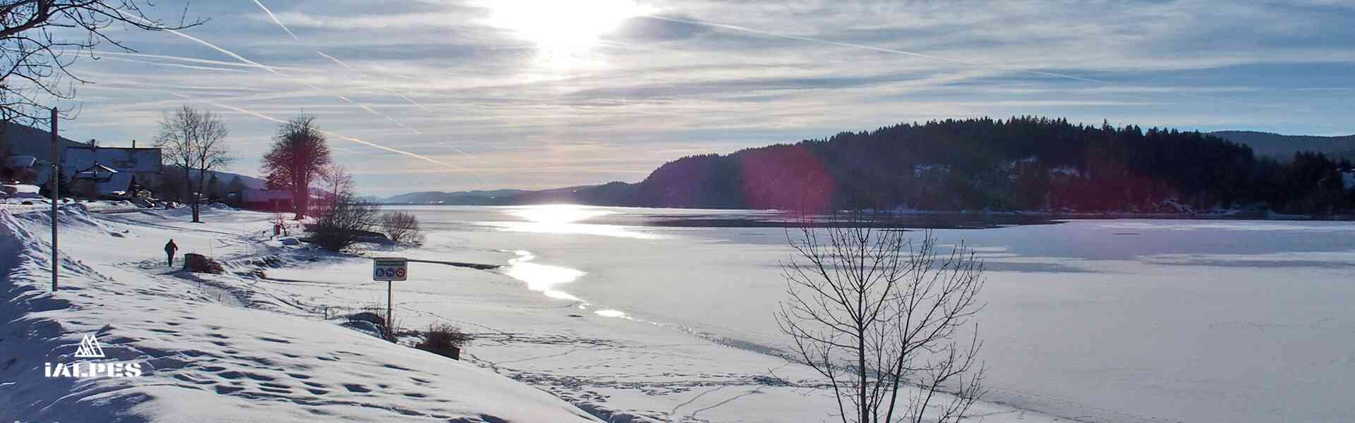 Lac de Joux, Jura vaudois en Suisse